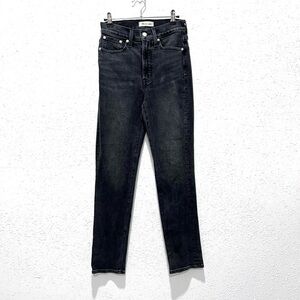 Madewell the perfect‎ vintage jean Women's Straight Leg Black  24